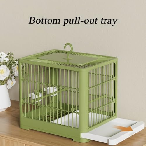 Cage de transport pour petits oiseaux : solution anti-stress canaris