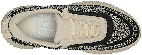 Dolce Vita Women's DOLEN Sneaker, White/Black, 8 | Image 4