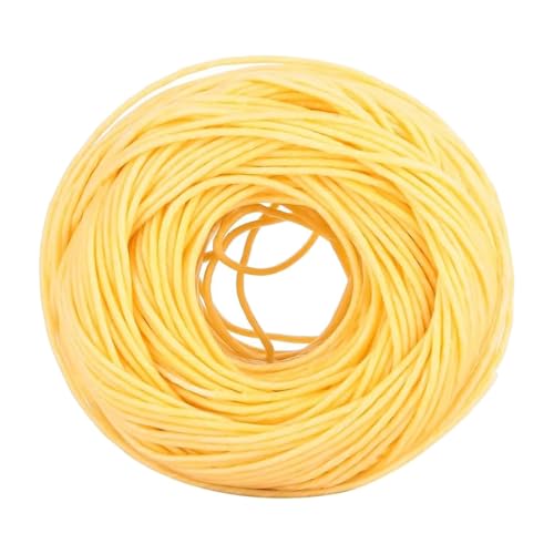 Mecha De Cáñamo, Mecha Comestible De 61 M para Vela De Mantequilla Mechas De Vela Comestibles Portátiles para Vela De Mantequilla Mecha De Vela De Combustión Lenta Rollo De Mecha(Luz)