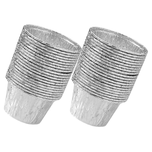 Unomor Egg Tart Molds Aluminum Foil Tart Pan Molds Egg Cake Pan Tartlet Baking Tools