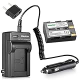 Kastar Battery (1X) and Charger for Pentax D-Li50 Konica Minolta NP-400 and Pentax K10 K10D K20 K20D...