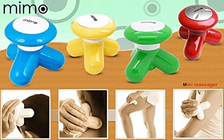 AHCP ACUPRESSURE HEALTH CARE PRODUCT Corded Electric Mimo Mini Vibrator Massager With Usb Power Cable For Pain Relief Of Full Body Massager (Color May Vary) 6 41gQJ40nOkL