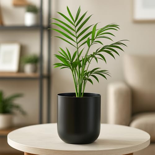 Urban Plant Metallic Miniature Planter for Living Room Table Deco...