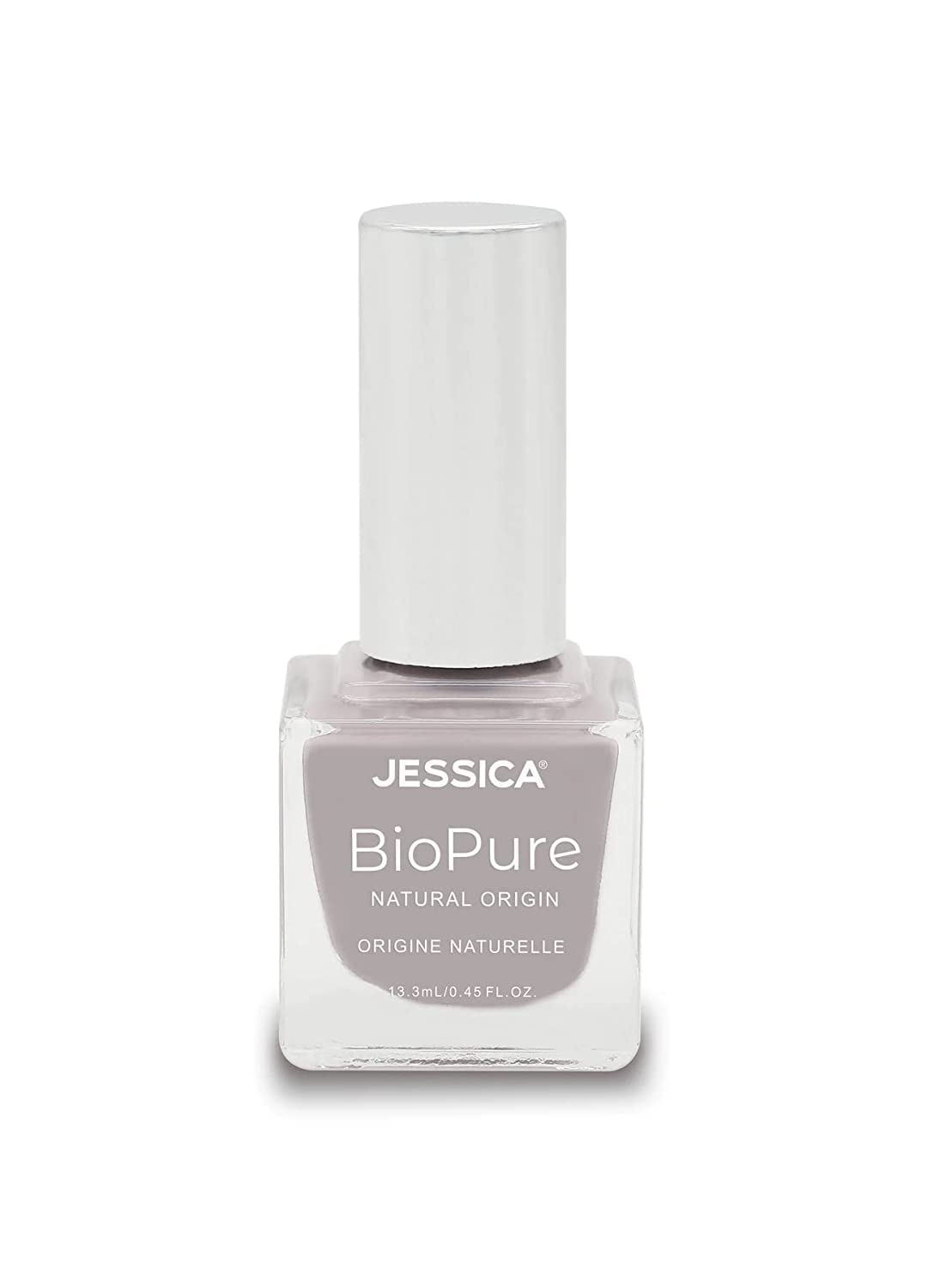JessicaNatural BioPure Nail Polish for Women - Fast Drying Creme Vegan & Bio-Sourced Ingredients - Long Lasting with Nail Strengthening Formula 21-Free - (MORNING MIST)
