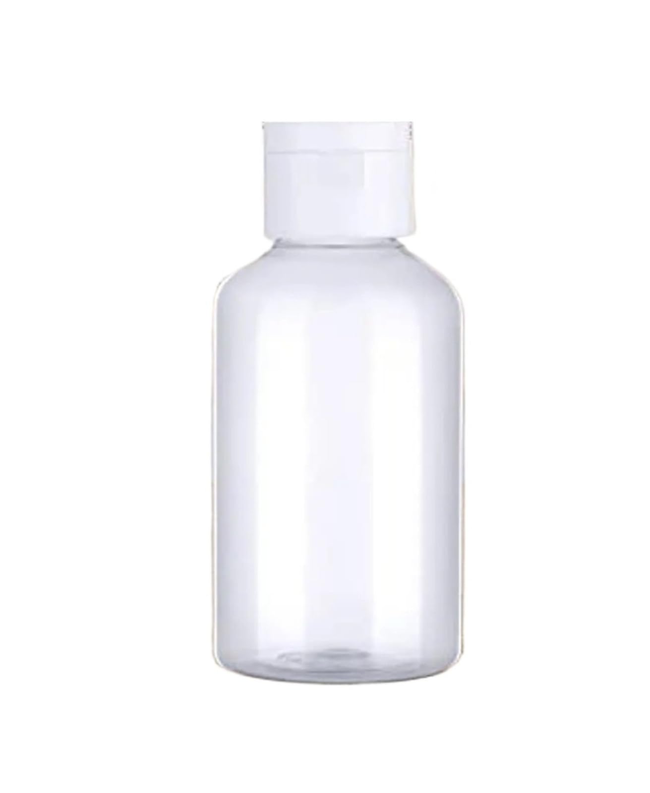 XIEHYA 10Pcs Travel Bottle 50ml/60ml/100ml Makeup Empty Plastic Bottles Flip Cap For Liquid Lotion Cream For Toiletries(100ml)