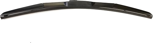 Miniatura 2 de Kction Limpiaparabrisas repelente a la lluvia, hojas de goma natural, marco de acero inoxidable, visión limpia, silenciosa, fácil instalación,