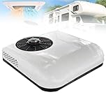 ZIXIAOS 12v/24v DC Air Conditioner Unit - Lightweight & Portable RV Roof AC for Truck, Car, Camper - 24V