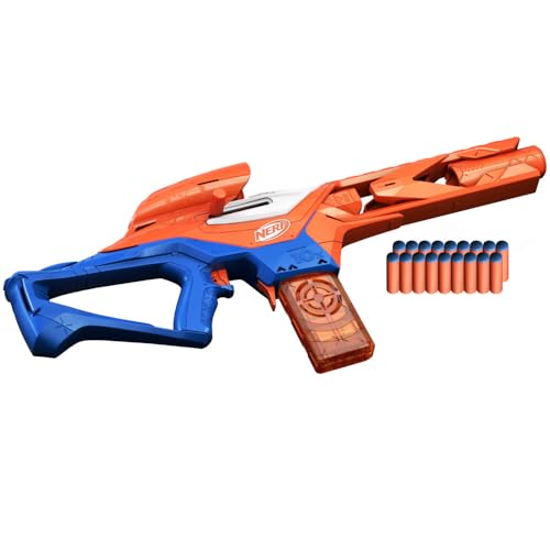 Nerf N Series Pinpoint Blaster, mit 10er Clip-Magazin und 18 Nerf Darts, nur mit Nerf N1 Darts kompatibel, für Jungen, Mädchen und erfahrene Spieler