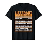 Kurier und Lieferant Geschenk