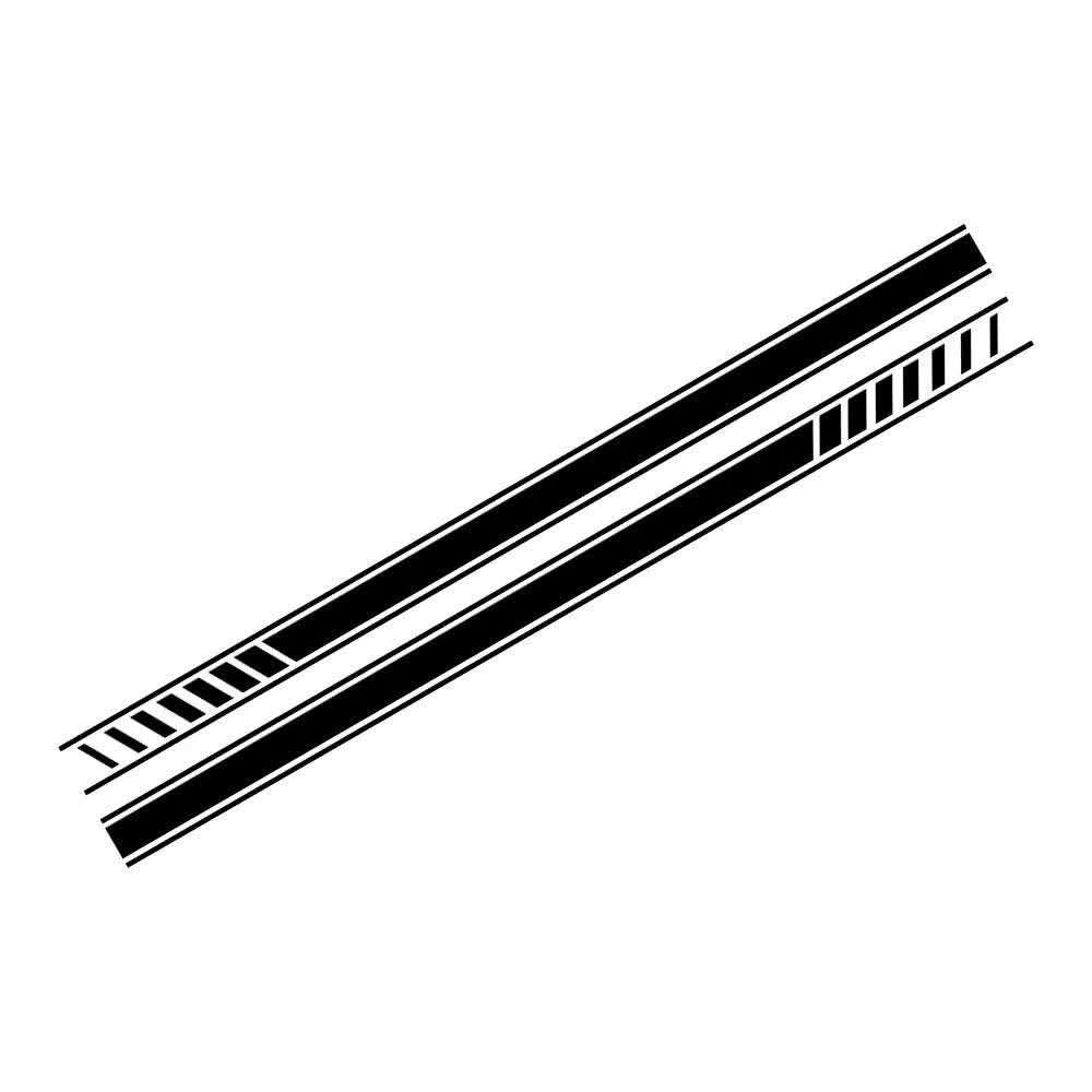 Car Side Door Sticker DIY Decals,for Audi TT 8N MK1 MK2 8J Coupe MK3 8S Roadster TFSI Stripes Trims Graphic Auto Accessories