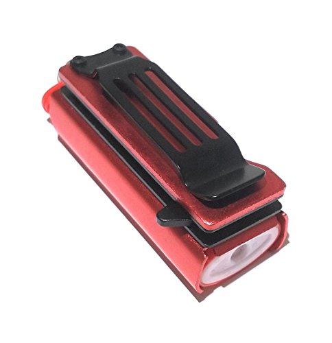KS Lighter Holder With Spring Assist Knife Lighter Case (Lighter Not Included) (Red) - Thumbnail 6