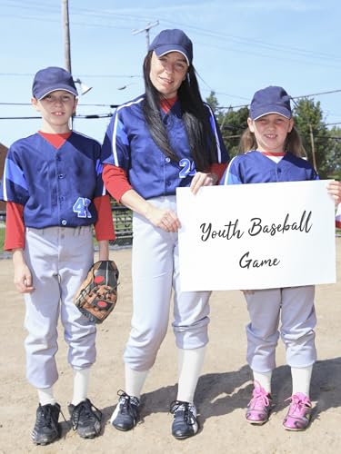 Image of Baseball Socks and Belt Set Cotton Youth Softball Socks for Boys Girls