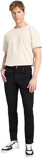 Wrangler Texas Slim Pantolon Slim Pantolon, Black, 36/32