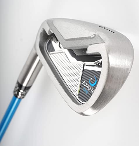 GForce 7 Iron Golf Swing Trainer (L/H) Used by Rory McIlroy, Named Golf Digest Editor’s Choice “Best Swing Trainer 2023” Super Flexible Shaft, Tempo, Rhythm, Transition, Timing + USGA Legal (Left)