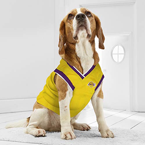 NBA LOS ANGELES LAKERS DOG Jersey, Small - Tank Top Basketball Pet Jersey by Pets First - Image 4