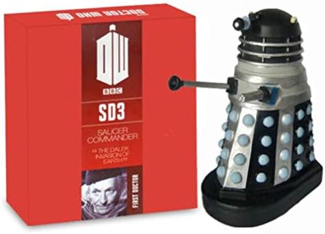 Official Licensed Merchandise Doctor Who Figurine Collection Special Edition Figure SD3 Saucer Commander 'The Dalek Invasion of Earth' Hand Painted 1:21 Scale Collector Boxed Model Figure #SD3