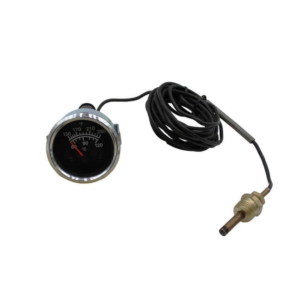 4W2683 Oil Temperature Gauge Indicator Temp Guage + Brckts ForCATer