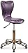 Barhocker Iron Bar Hocker Beauty Stuhl Stuhl High Stuhl Retro Stahlhocker Hubhöhe (46-58 cm) (Farbe: d) (Color : B)
