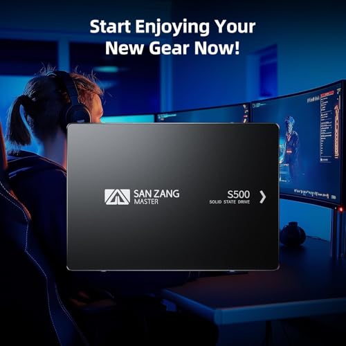 SAN ZANG MASTER SSD 1TB SATA3.0 2.5インチ 3D NAND 内蔵SSD 最大読込 500MB/s の商品画像 6