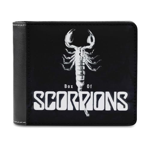 [RVSUZRPX] ���z �����Y ��܂� Scorpions �X�R�[�s�I���Y �T�C�t �ʒ��������e�� PU���U�[ �E�H���b�g �ꗬ�̊v�E�l����� ���@�\ �J�[�h6�����[ ���K����t�� �J�[�h�P�[�X �傫���J���Ďg���₷�� �G��ǂ� �V���v�� ���� �R