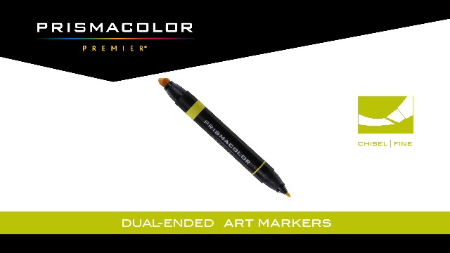 Amazon.com : Prismacolor Premier Dual-Ended Art Markers, Chisel
