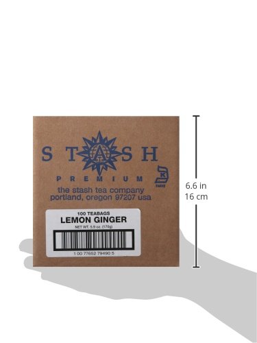 Miniatura 4 de Stash Té de hierbas de limón y jengibre, 100 bolsitas de té en papel de aluminio (el embalaje puede variar)