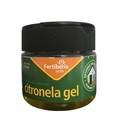 Fertiberia Ahuyentador Mosquitos Citronela Gel 125 gr