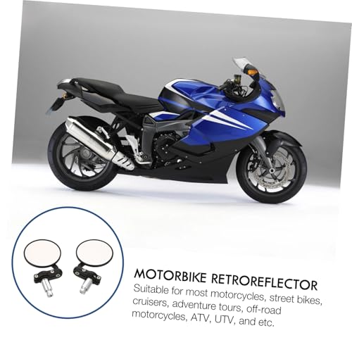 Espejos retrovisores para manillar de motocicleta que evitan vibraciones en carretera 7