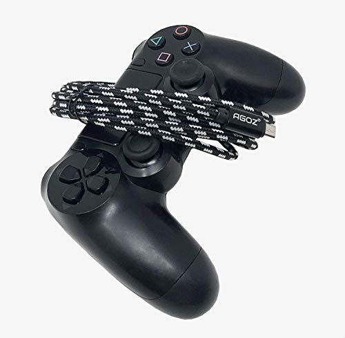 Agoz 10Ft Micro Usb Cable For Samsung Galaxy S7, S7 Edge, S7 Active, S6, Galaxy J7 Sky Pro, J7V, J7 Perx Prime, J7 Crown, Note 5 4, J3, J3V, Lg K8 K8X K10 K20V K20 Plus K22 K30 K31 K40 Fast Charger #TOP4