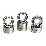 (10) 7x14x3.5mm TRB RC 687 Open/No Seals Precision Ball Bearings