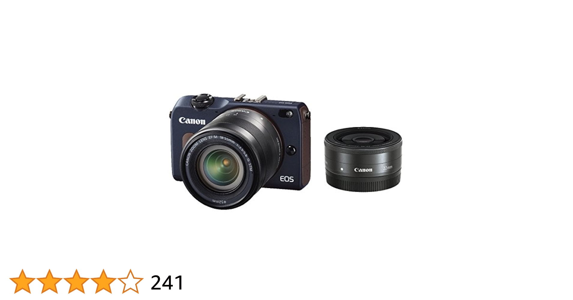 Amazon | Canon ミラーレス一眼カメラ EOS M2 ダブルレンズ