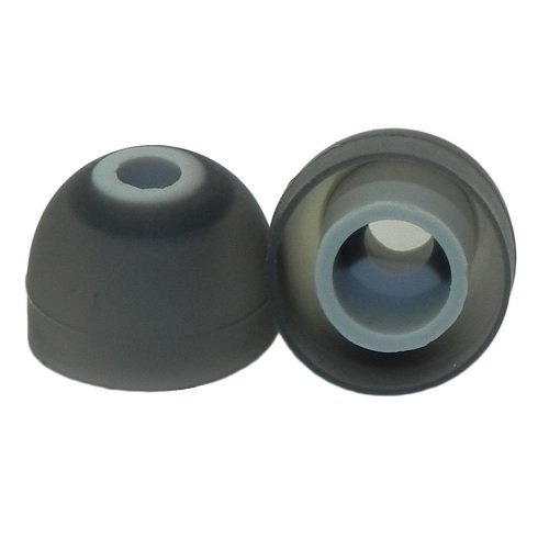 6 Pairs, Large - Earphones Plus Brand Replacement Earbuds, Ear Tips for JayBird BlueBuds X, X2 Bluetooth Sport Headphones