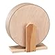 Ferplast Holzlaufrad Meerschweinchenrad aus Holz, Laufrad Holzspielzeug Mäuse Chinchillas Meerschweinchen, Durchmesser 32,5 cm