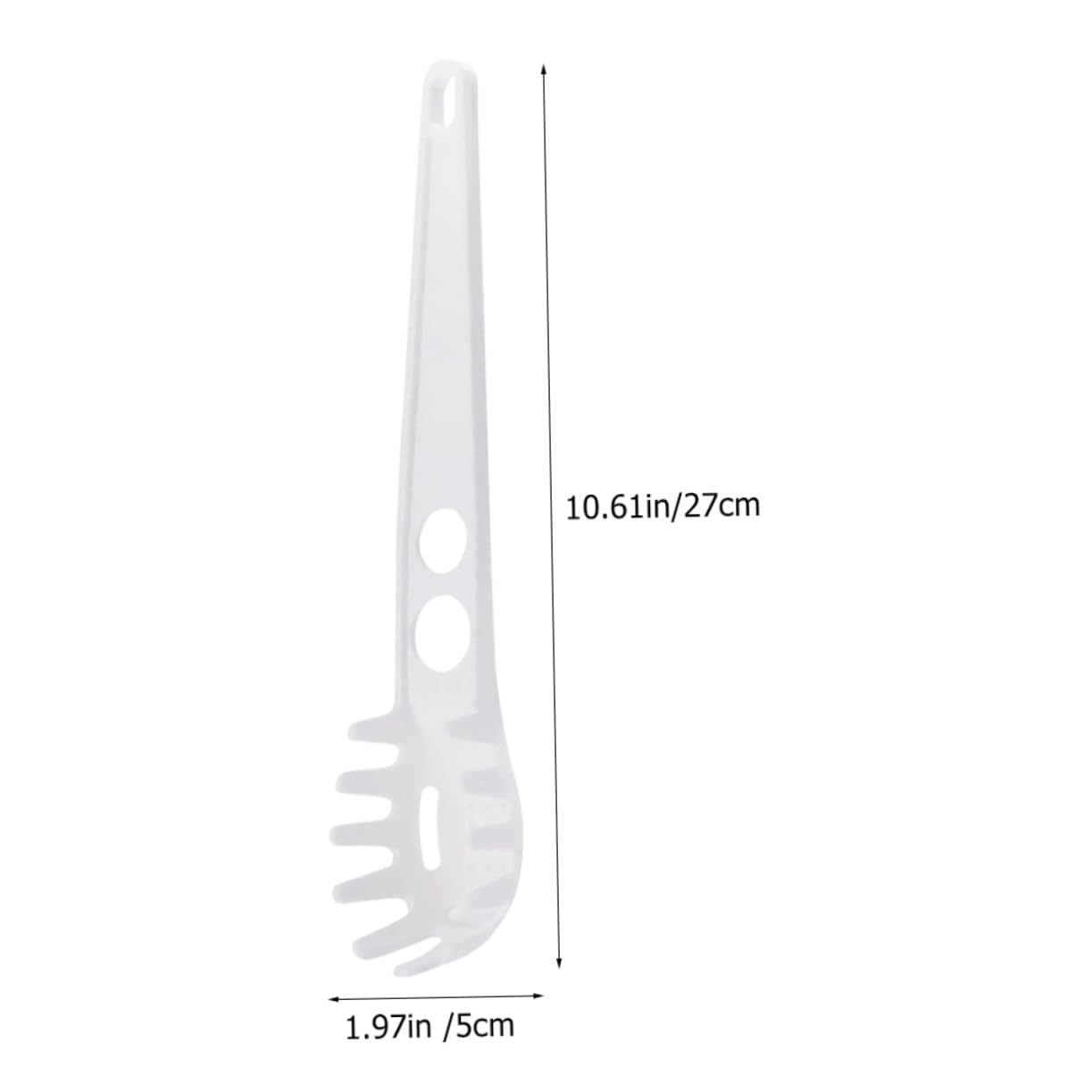 NAMOARLY 4pcs Cooking Spoon Pasta Twirling Fork Spaghetti Noodles Spaghetti Pasta Spaghetti Fork Black Spoons Spaghetti Spoon Server Pasta Spoon Noodle Colander Pasta Serving Spoon Pp White