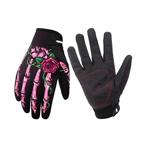 Gants d'équitation coupe-vent finis les doigts gelés sur l'écran du VTT