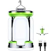 Blukar Lanterne Camping Rechargeable, Lampe Camping LED Pliable-7 Modes d’éclairage 60 LED Super Brillant 10H+ d’autonomie-Eclairage Portable Lampe Tente pour Pêche/Coupure de Courant