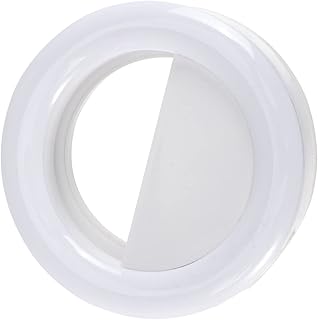 UKCOCO Broadcast Fill Lamp 1 Set Beauty Three Modes Ring Light LED Camera Circle Light LED Ring Light Live Stream Light Makeup Pearlescent White Small Round Lamp Fill Light