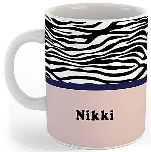 P89M Gift 'Nikki' Name Coffe Ceramic Mug/Coffe Mug (330 ml)