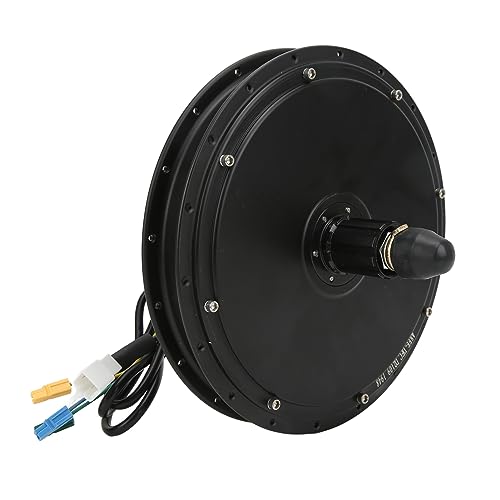 plplaaoo 48V 1000W Motor Trasero Trasero Batería de Litio eléctrico Motor de tracción Trasera modificada Motor de Engranaje sin escobillas de Alto Rendimiento Motor de Cubo para Bicicletas