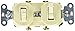 Pass & Seymour 690IGCCC5 Combination Device, 15-Amp, Ivory