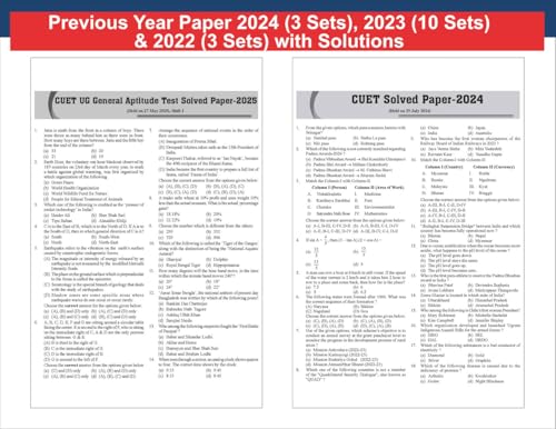 Image of Disha Target CUET (UG) 2026 General Aptitude Test with 10 Practice Sets & 21 Previous Year Solved Papers 5th Edition | PYQs & Practice Question Bank | MCQs, AR, MSQs & Passage based Questions