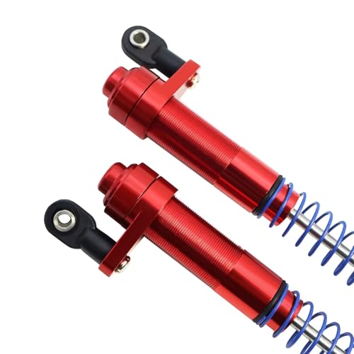 RC�C�����f�����i Compatible With Axial For SCX10 90046 For Capra For TRX4 For Redcat Gen8 1/10 RC �J�[�p�[�c �����\�V���b�N�A�u�\�[�o�[�Ή�(Red)