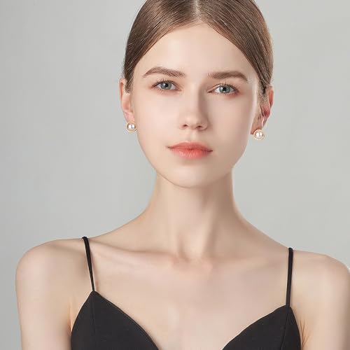 HAIAISO 6 Pairs Clip On Earrings Cubic Zirconia Pearl Knot Twist Clip On Earrings Non Pierced for Women Clip Earrings Set4