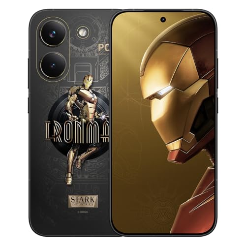 XIAOMI Poco X8 PRO 5G Ai (Compatible with Tmobile Mint Tello & Global) (512GB + 12GB) 6.59" 50MP Gamers Phone NFC Dual sim Unlocked Model 2511FPC34G Liberado (Iron Man Edition (No Charger))