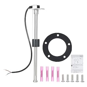 Shkalacar 240-33 ohm brandstof, waterniveausensor, standaard SAE-5-gatenpatroon, brandstofsensor, brandstofzendeenheid voor boot, auto, vrachtwagen, camper