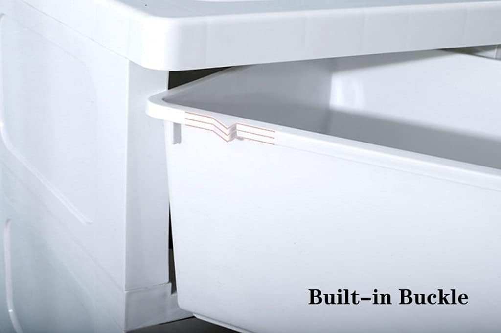 Casier de rangement rose de grande capacité pour armoire d'enfant, tiroirs en plastique multicouches pour salon, chambre à coucher et chambre d'enfant, 6 couches