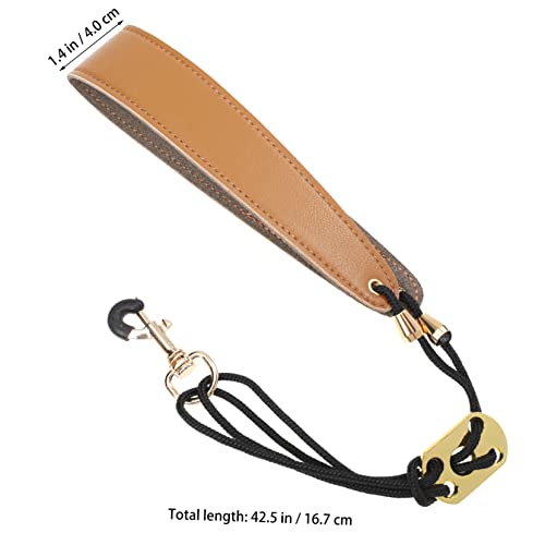 GLSTOY Widened Saxophone Shoulder Strap Universal Tenor & Alto Sax Strap Comfortable Hanging Neck Support Adjustable Saxophone Accessory for Musicians - Thumbnail 2