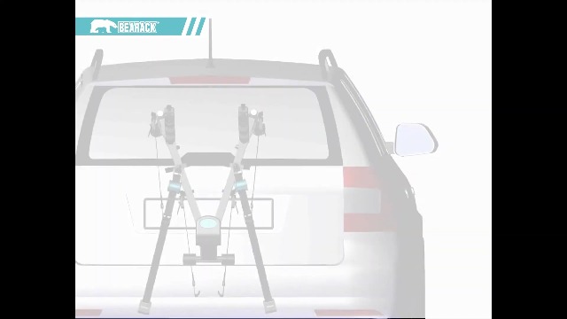 Java Bearack Car Rack Bicycle Bike Vehicle Carrier (BC6425