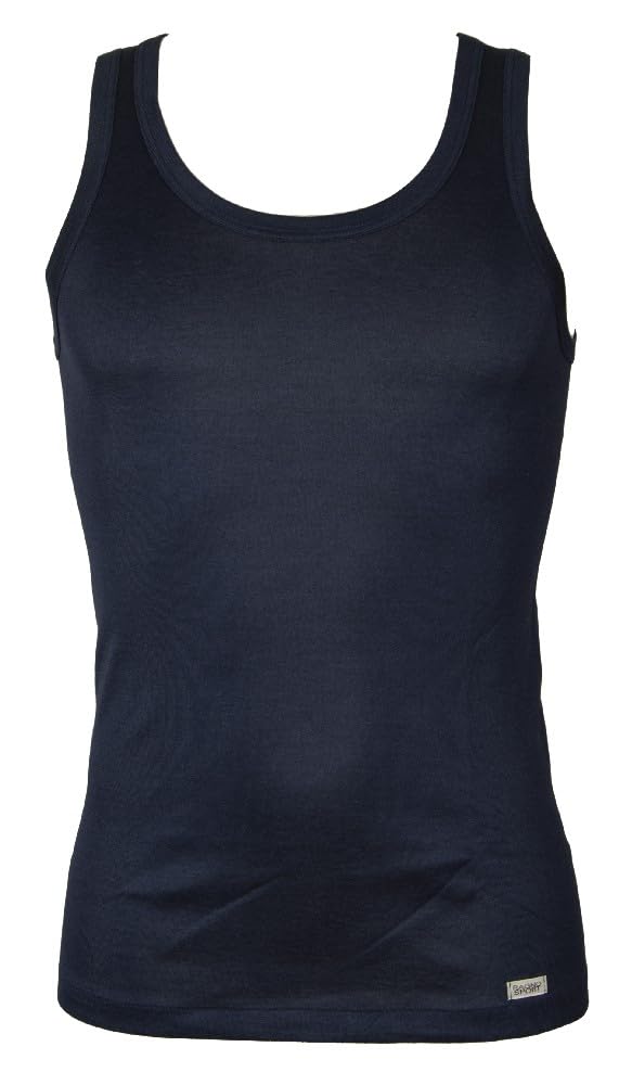 Canotta Uomo Spalla Larga Puro Cotone Articolo 06300W X Cotton SL