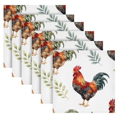 Servilletas de Tela Qilmy Pack 6 20 x 20 Pulg miniatura 1